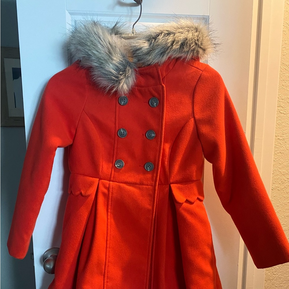 Girls peplum peacoat!